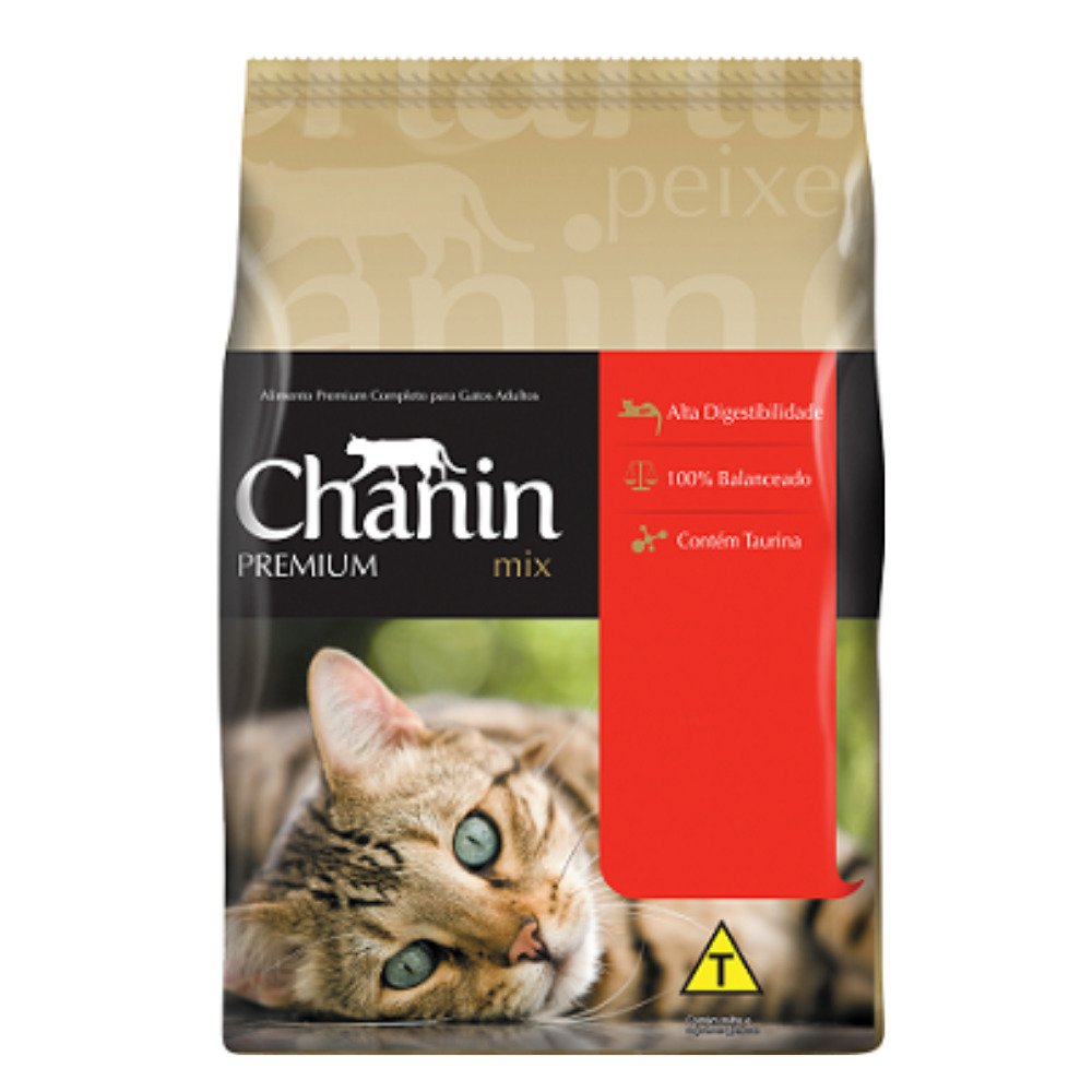 Racao Para Gatos Chanin Mix 25Kg