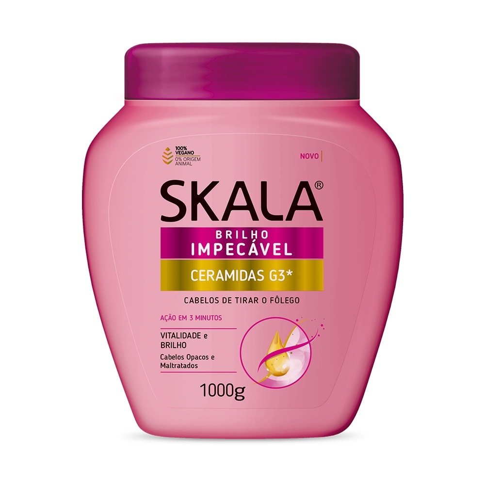 Creme de Tratamento Skala Brilho Impecável Ceramidas G3 1kg