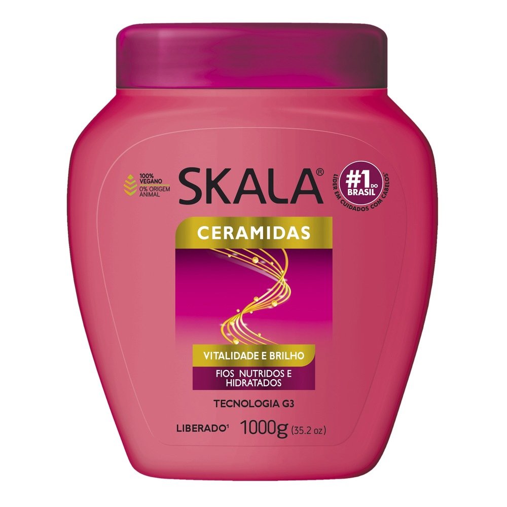 Creme de Tratamento Skala Brilho Impecável Ceramidas G3 1kg
