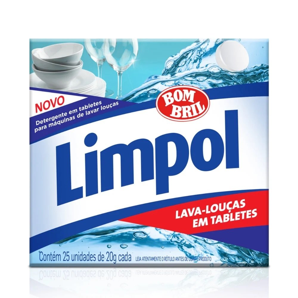 Lava Louças Limpol Tablete 25x20g