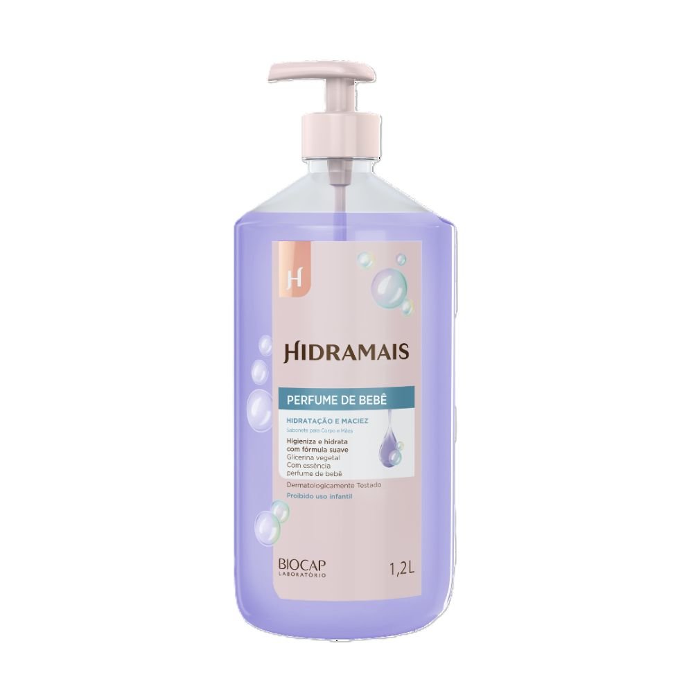 Sabonete Líquido Hidramais Perfume de Bebê 1,2 Litros