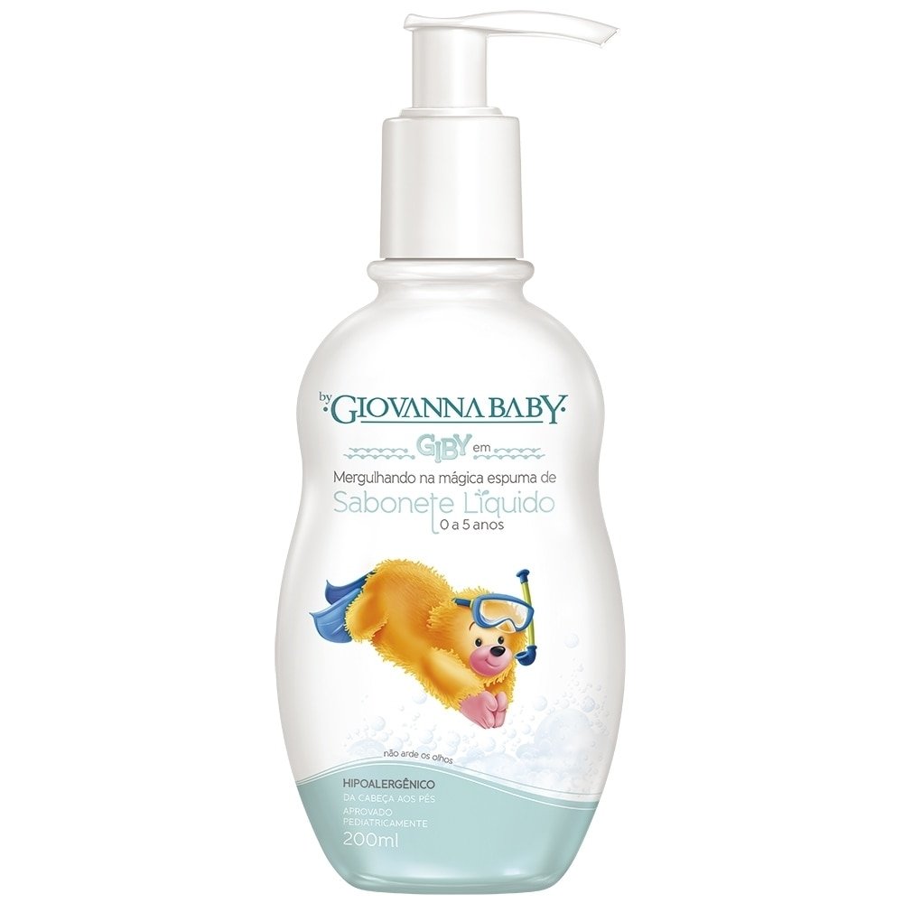 Sabonete Liquido Giovanna Baby Giby 200ml