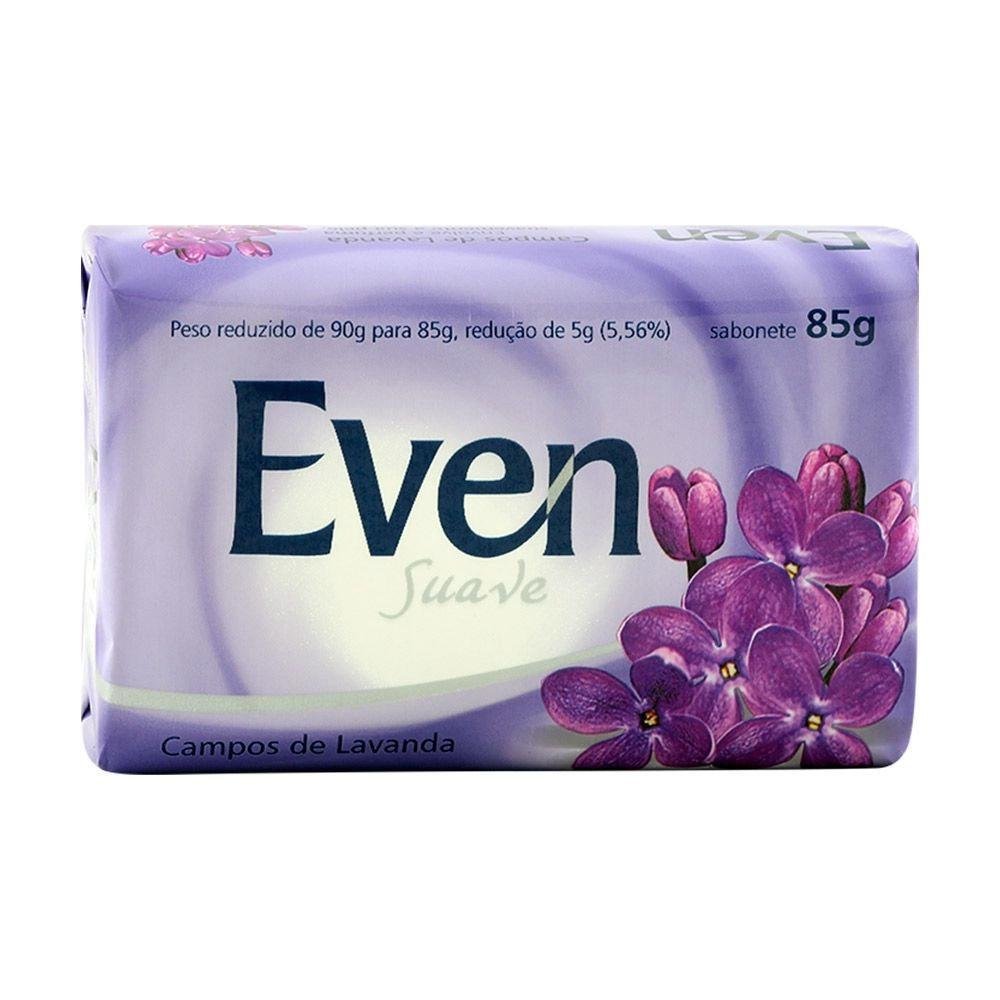 Sabonete Em Barra Even Suave Campos De Lavanda 85g