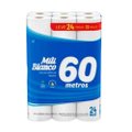 Papel Higienico Bianco 60Metros 4X24 Neutro