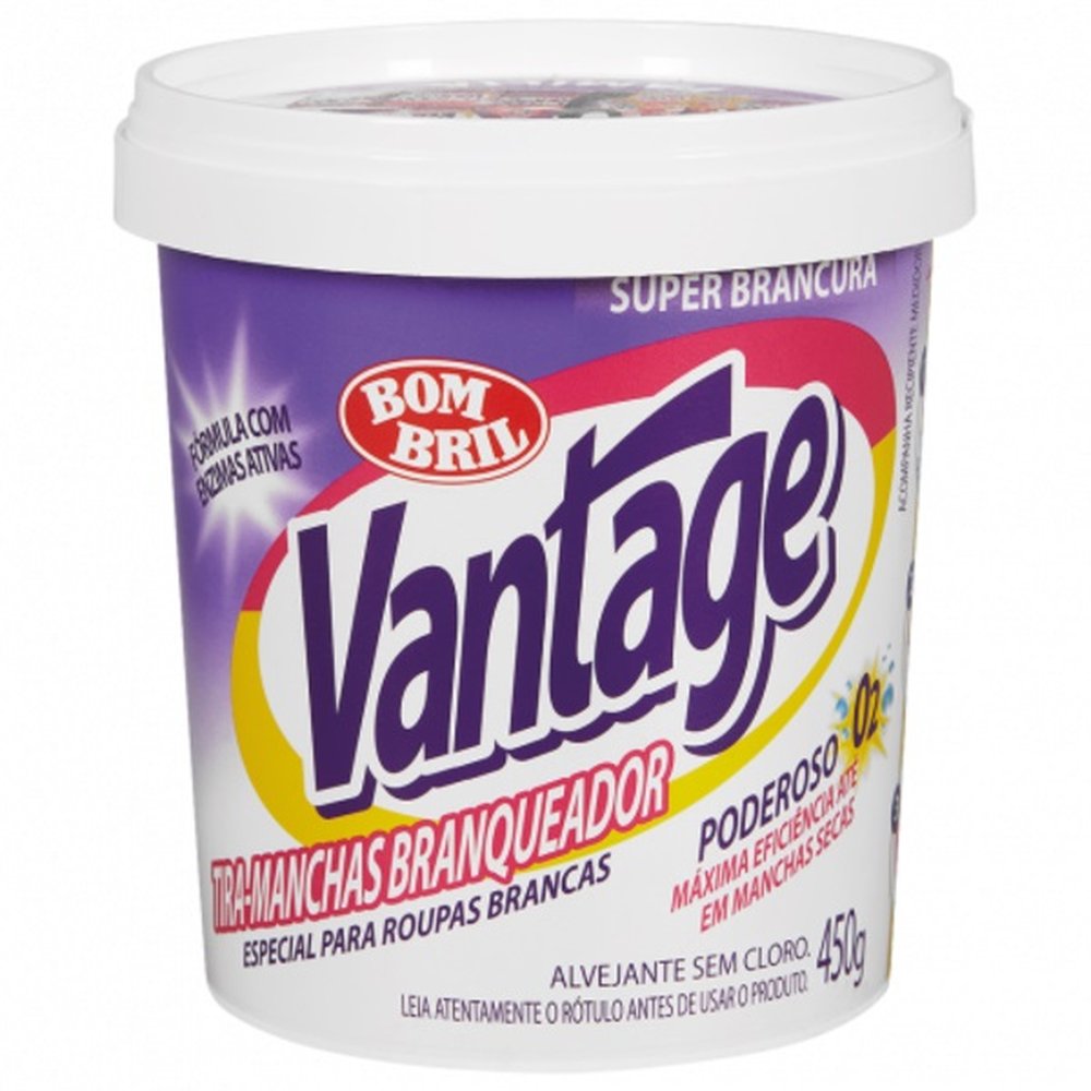 Tira Manchas Vantage 450g Branqueadora Poder O2