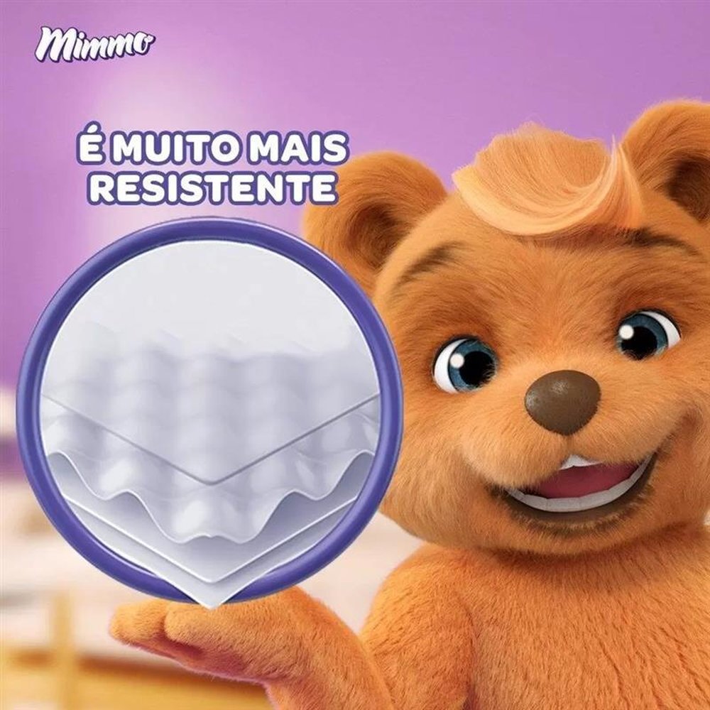Papel Higiênico Mimmo Folha Dupla Neutro 30 metros (Pct contém 12 rolos)