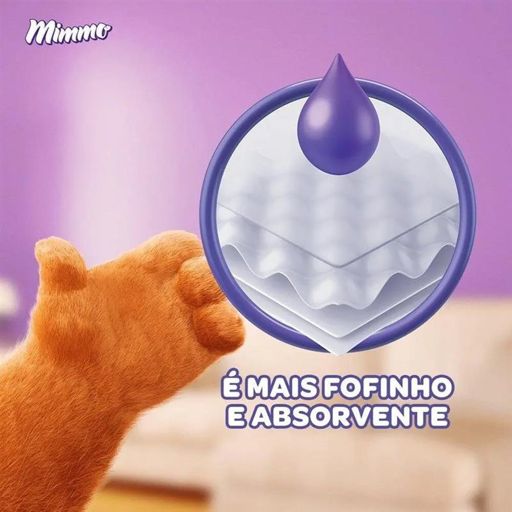 Papel Higiênico Mimmo Folha Dupla Neutro 30 metros (Pct contém 12 rolos)