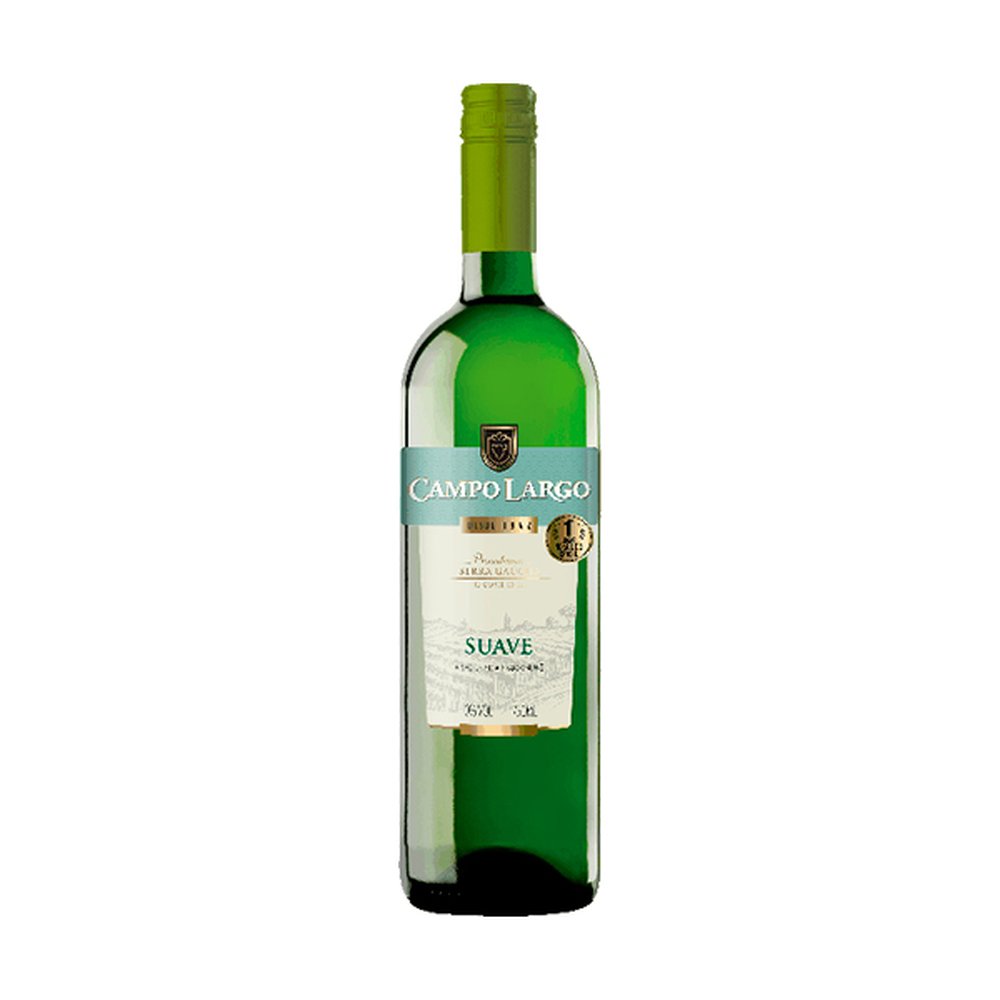 Vinho Campo Largo Branco Suave 750Ml