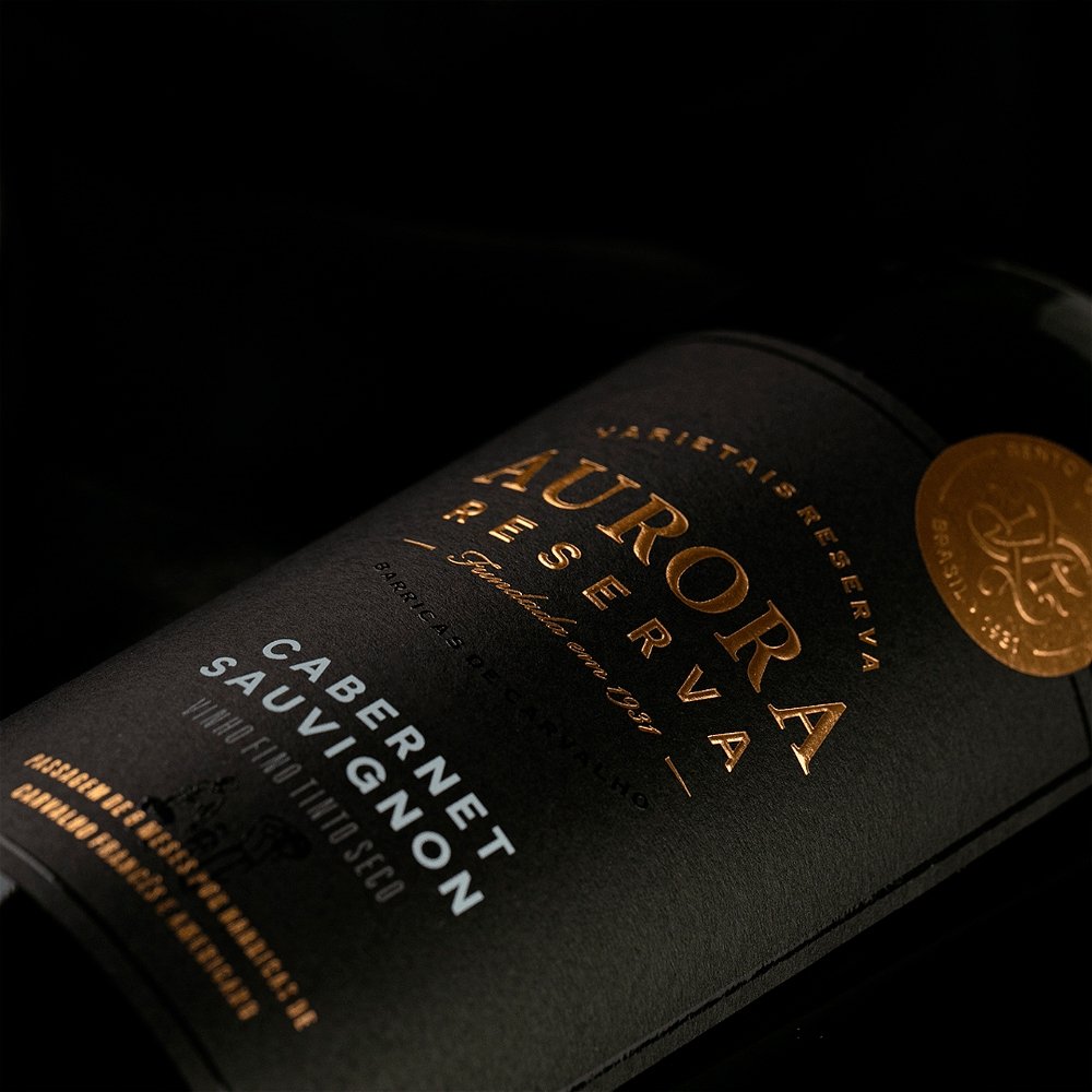 Vinho Aurora Reserva Cabernet Sauvignon Tinto Garrafa 750ml