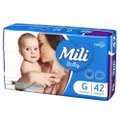 Fralda Descartavel Mili Mega G Com 42