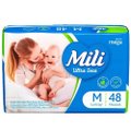Fralda Descartavel Mili Mega M Com 48