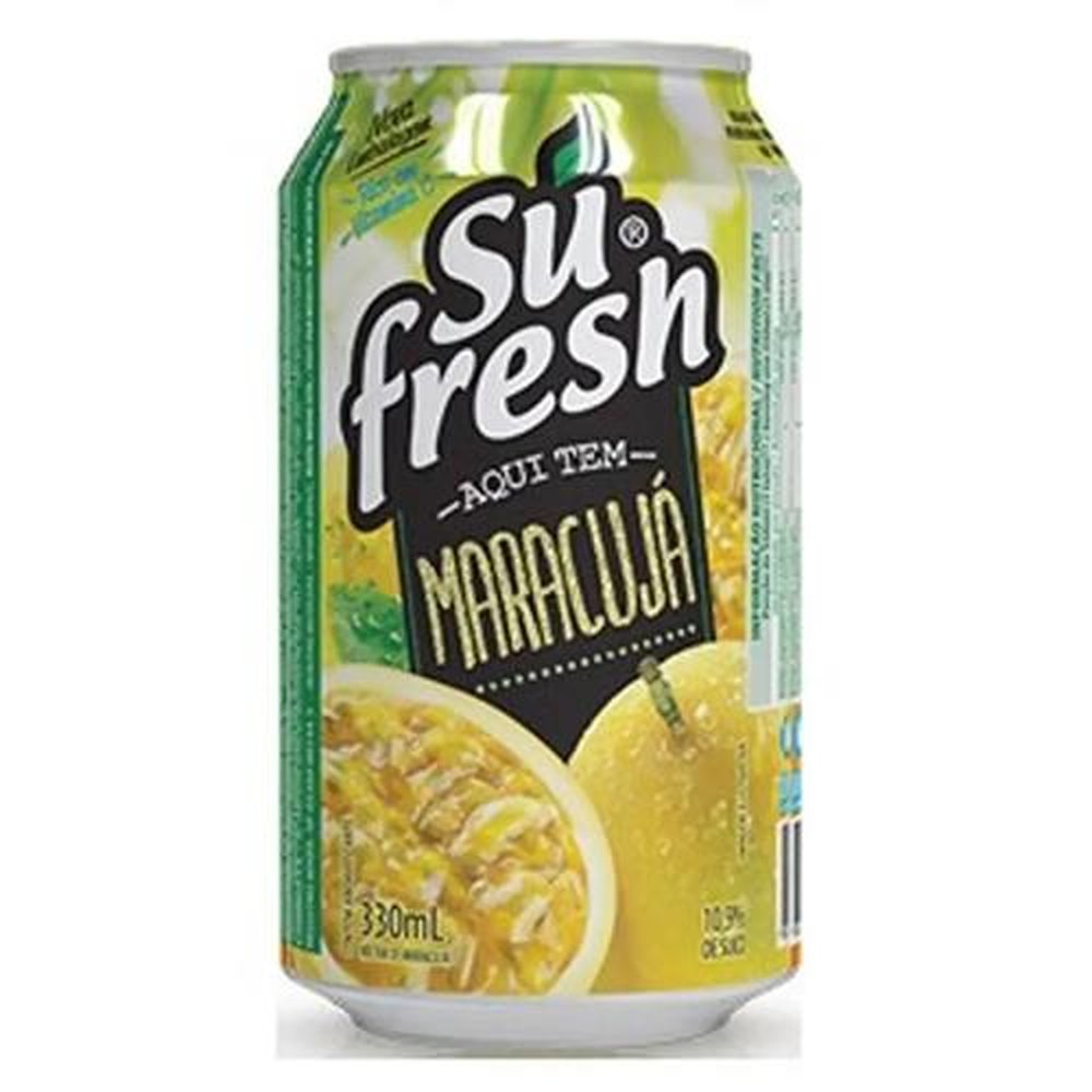 Bebida Sufresh 330ml Maracujá - 12 unid.