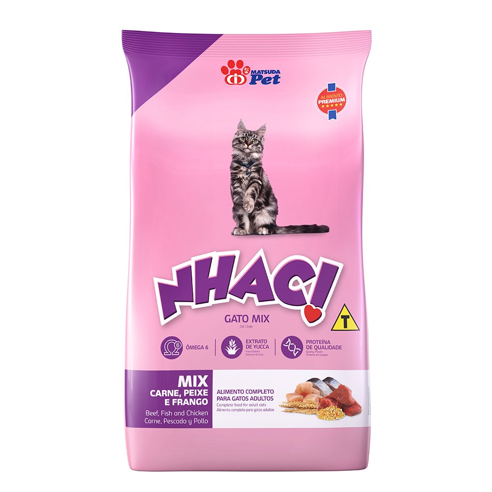 Racao Nhac Gato Mix 25kg