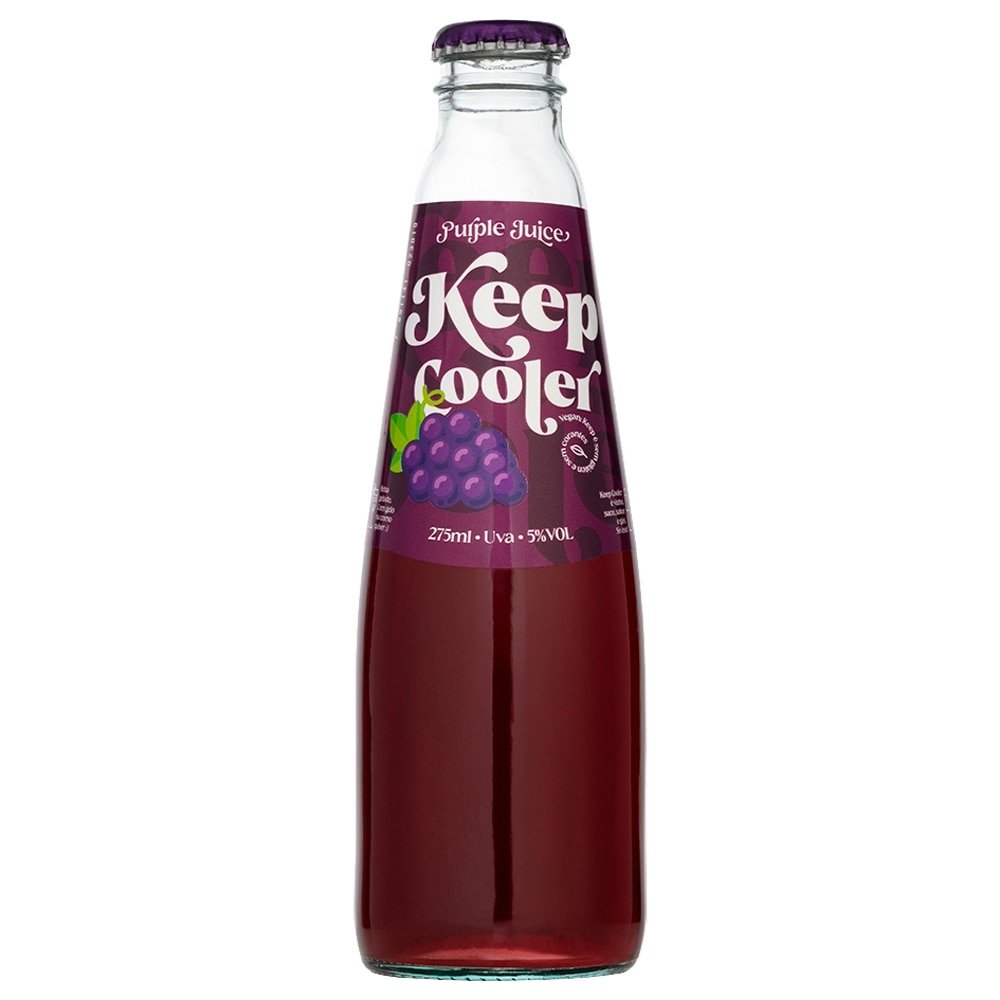 Keep Cooler Classic Uva 275 ml - Embalagem com 6 Unidades