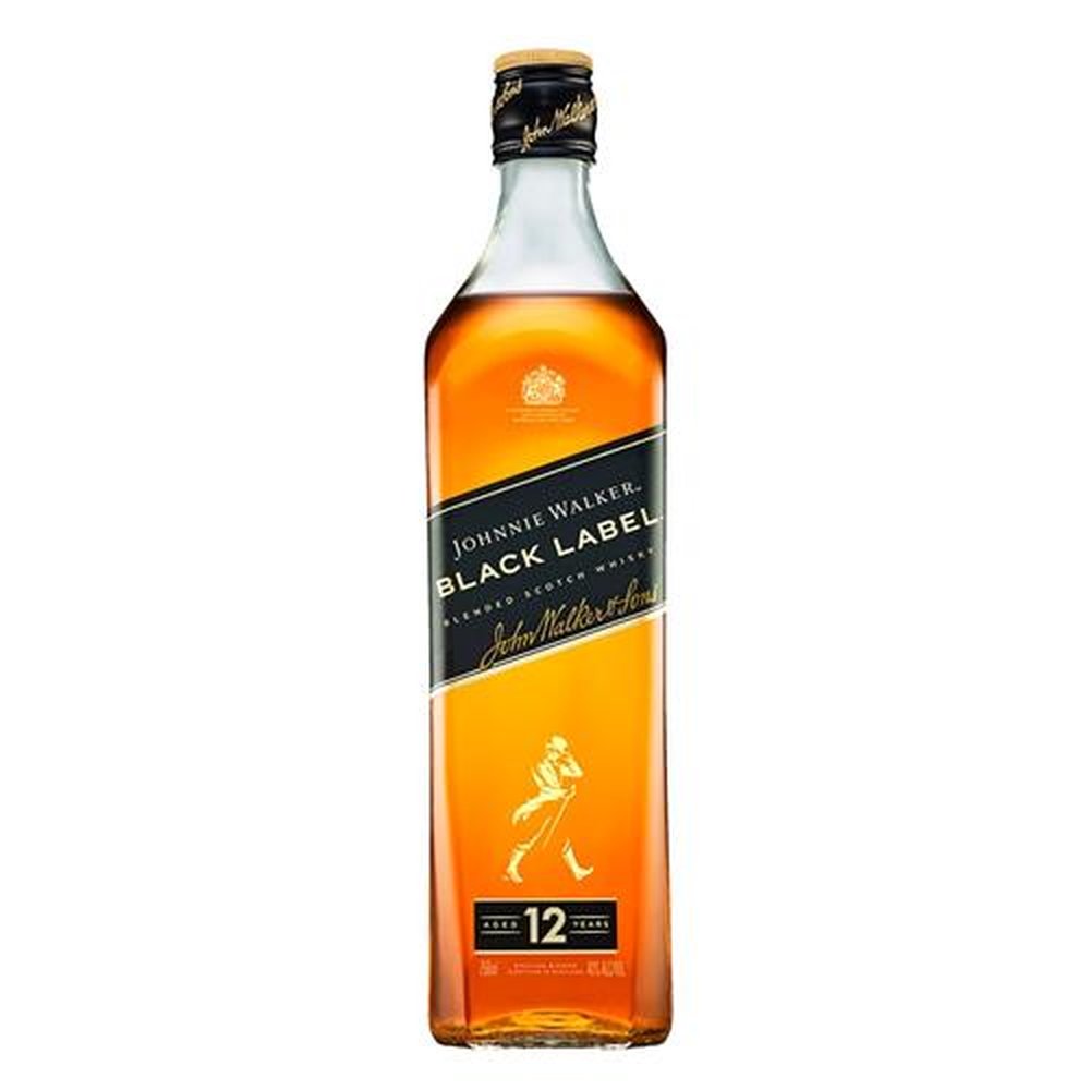 Whisky Black Label Johnnie Walker 12 Anos 750Ml