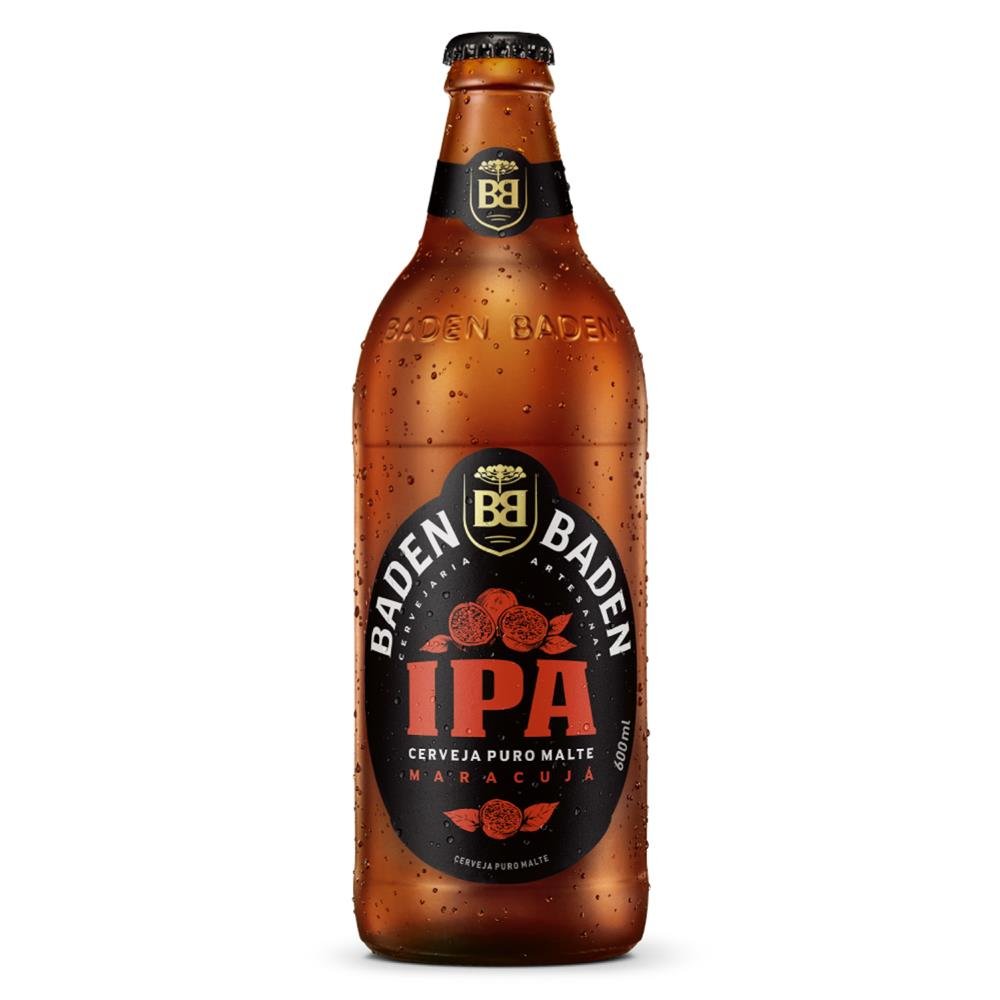 Cerveja Baden Baden American Ipa Puro Malte Garrafa 600ml - Fardo com 12 unidades