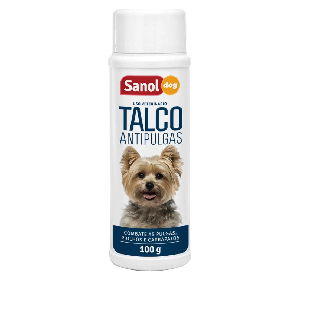 Talco Antipulgas Sanol Dog 12x100G