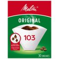 Filtro Papel Melitta 103 - 6 Embalagens com 30 Unidades