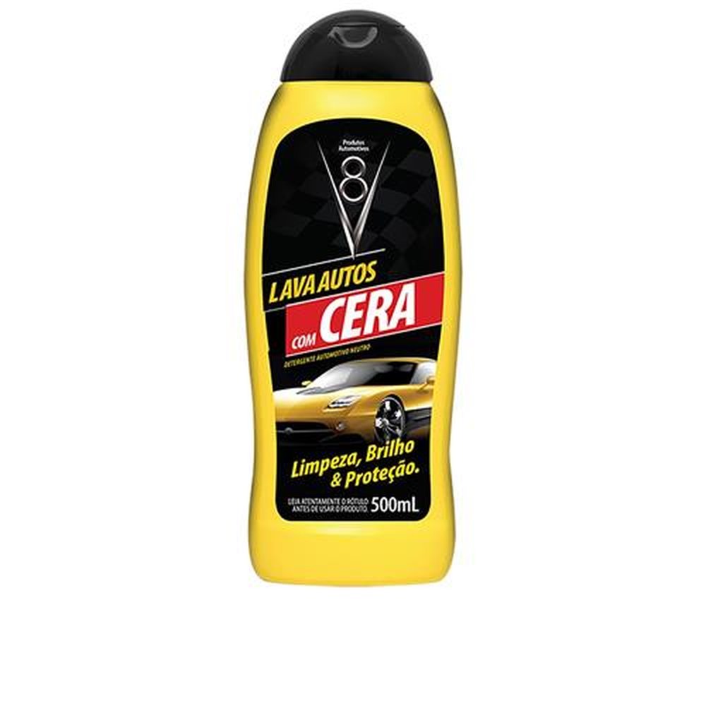 Lava Autos Com Cera V8 12X500Ml