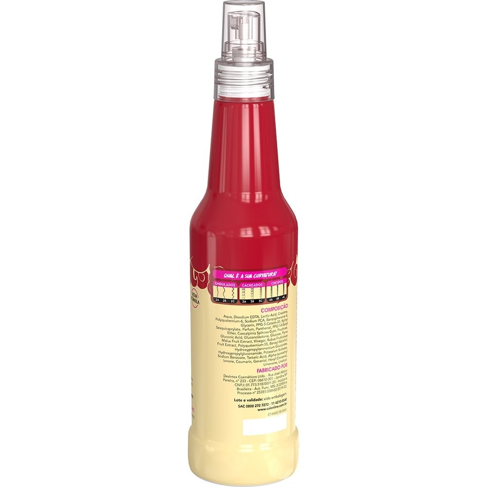 Spray Finalizador Salon Line To de Cachos Vinagre de Maçã 250ml