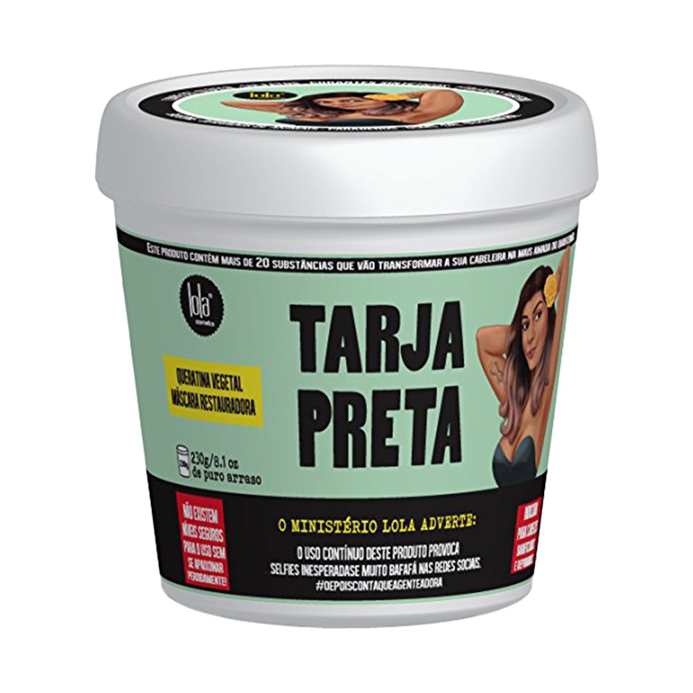 Mascara Tratamento Tarja Preta Lola Cosmetics 230g