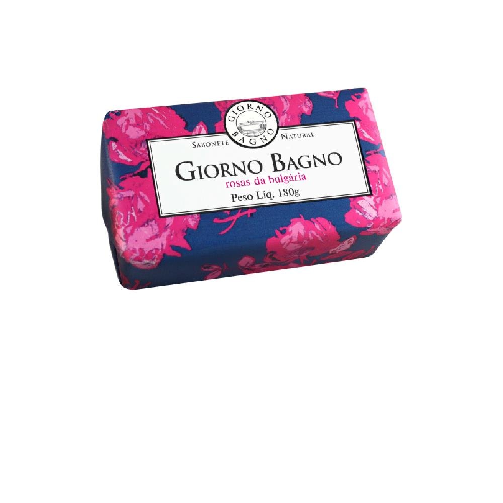 Sabonete Em Barra Giorno Bagno Rosas Da Bulgaria 12X180G