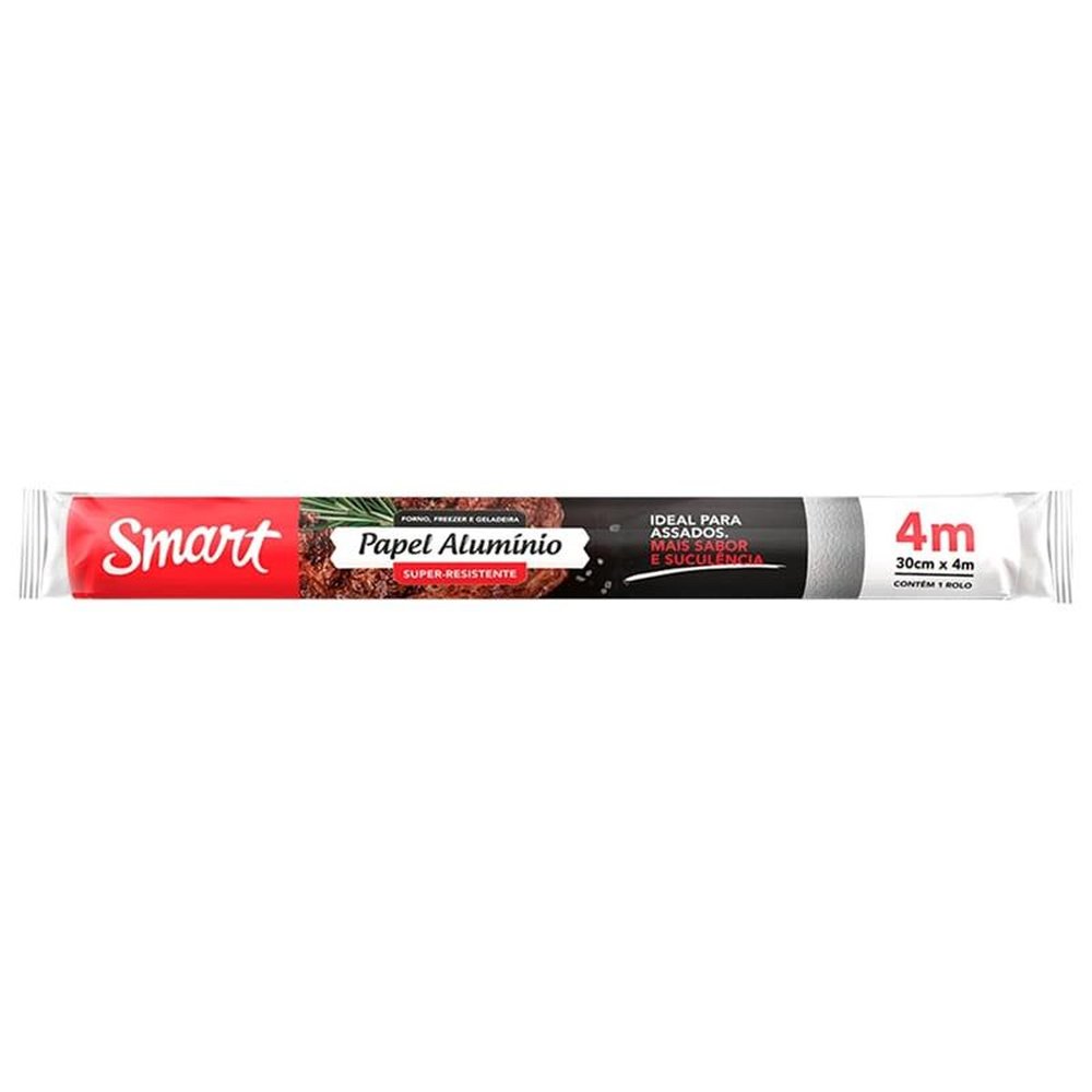 Papel Alumínio Smart 30cmx4m