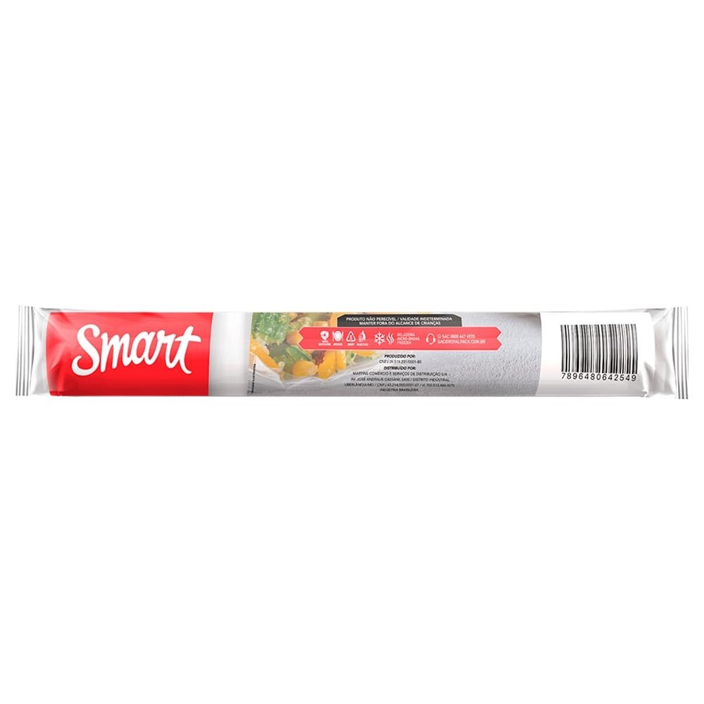 Saco para Freezer Smart 28x40cm 5kg - Embalagem com 50 Unidades