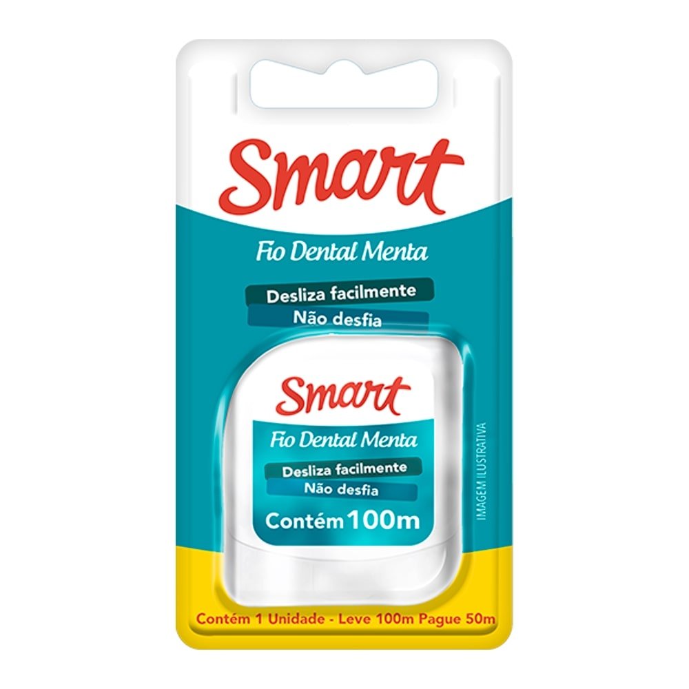 Fio Dental Smart Menta 100m