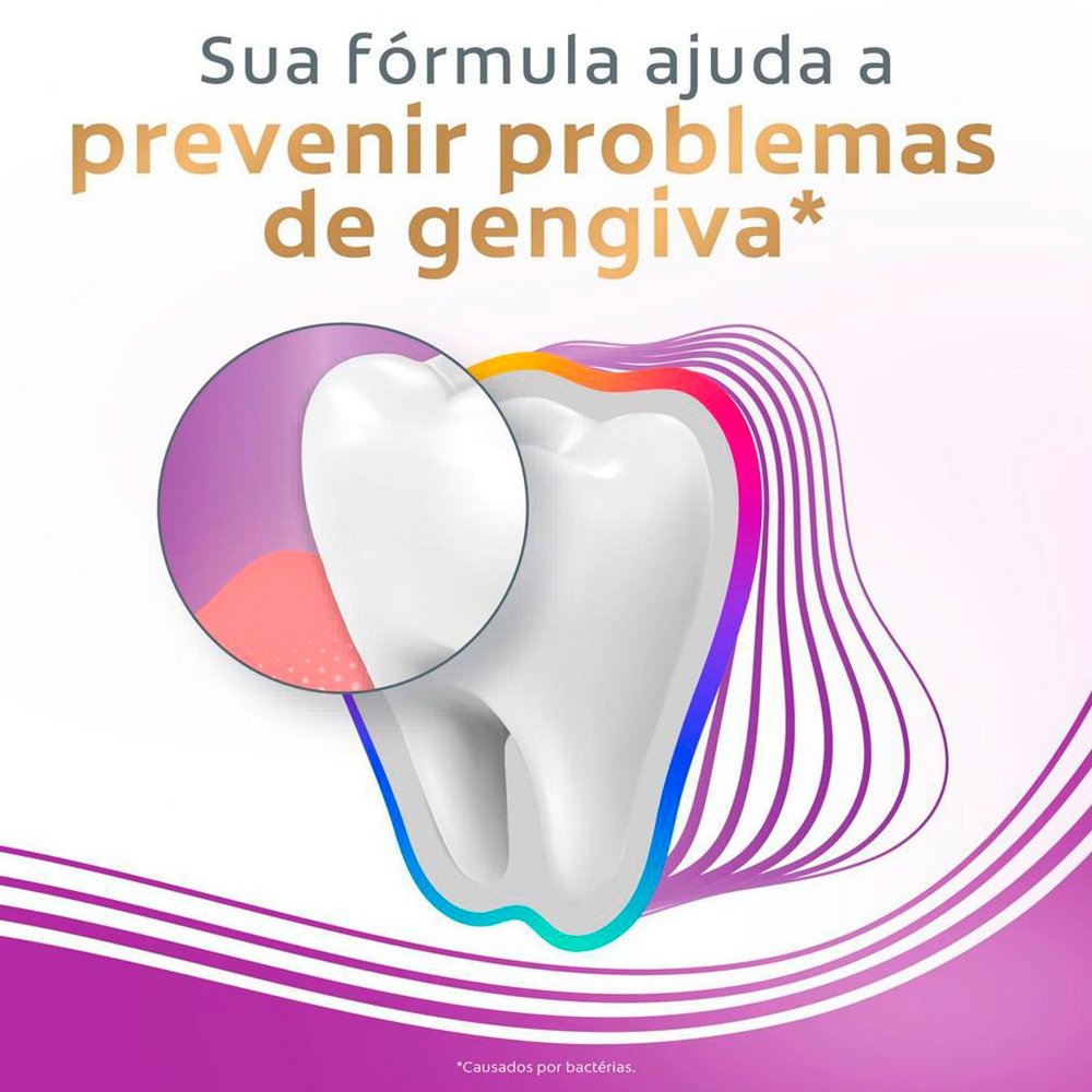 Creme Dental Colgate Total 12 Gengiva Reforçada 140g - Embalagem com 12 Unidades