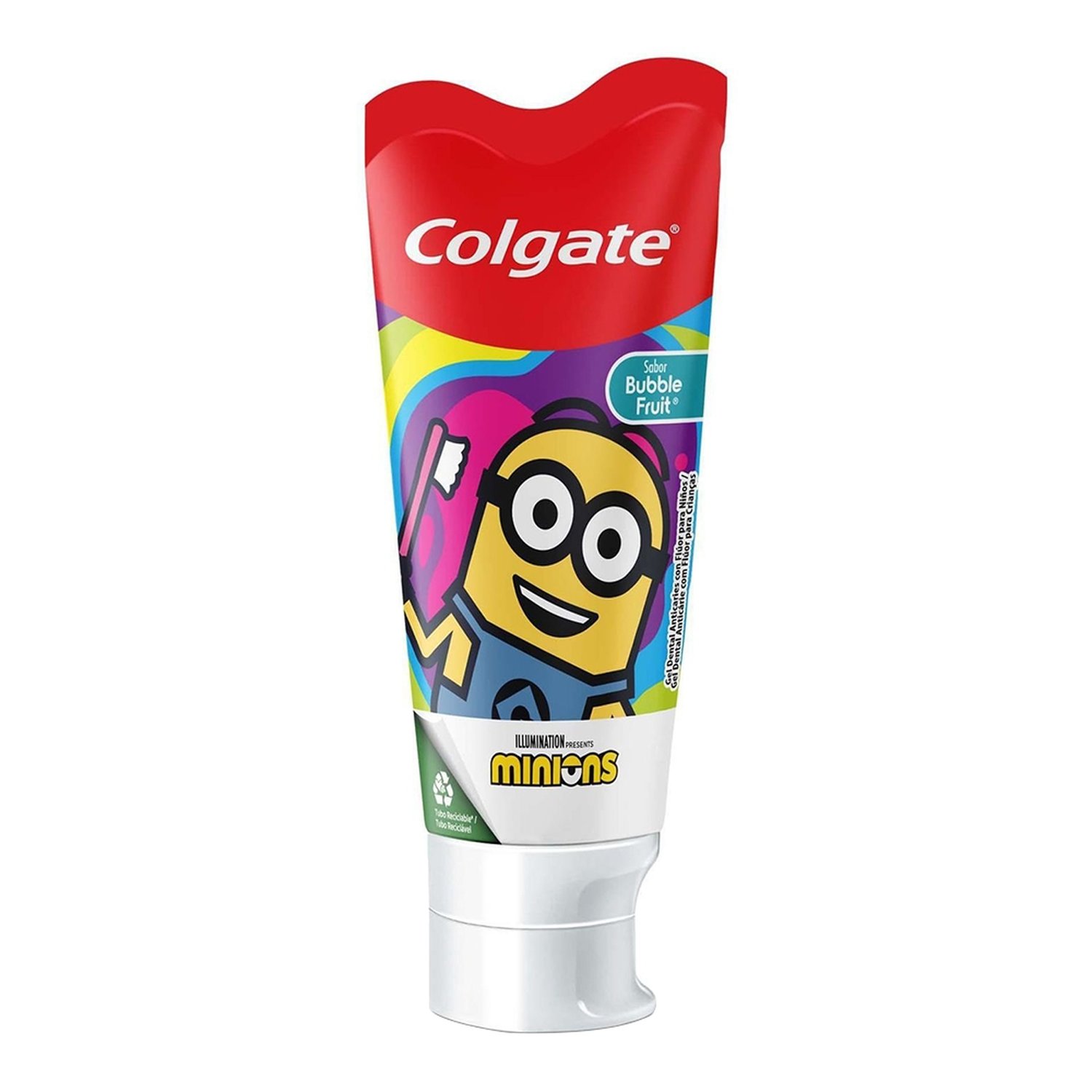 Creme Dental Infantil Colgate Smiles Minions Bubble Fruit 100g
