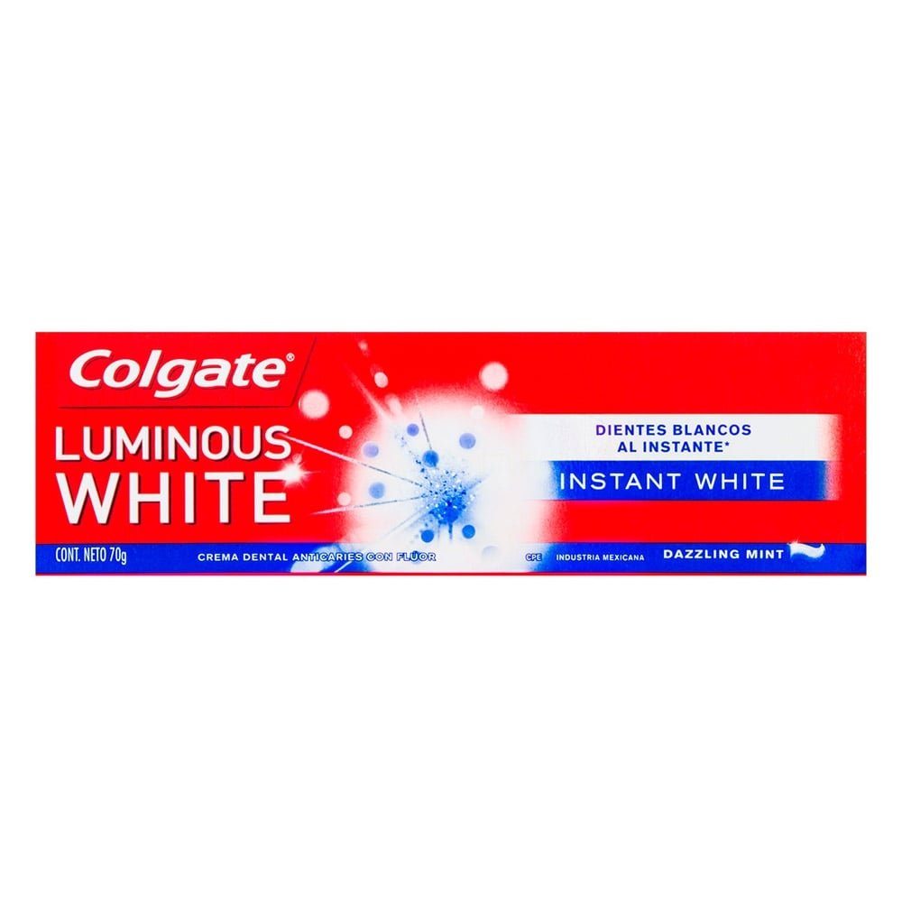 Creme Dental Colgate Luminous White Instant 70g