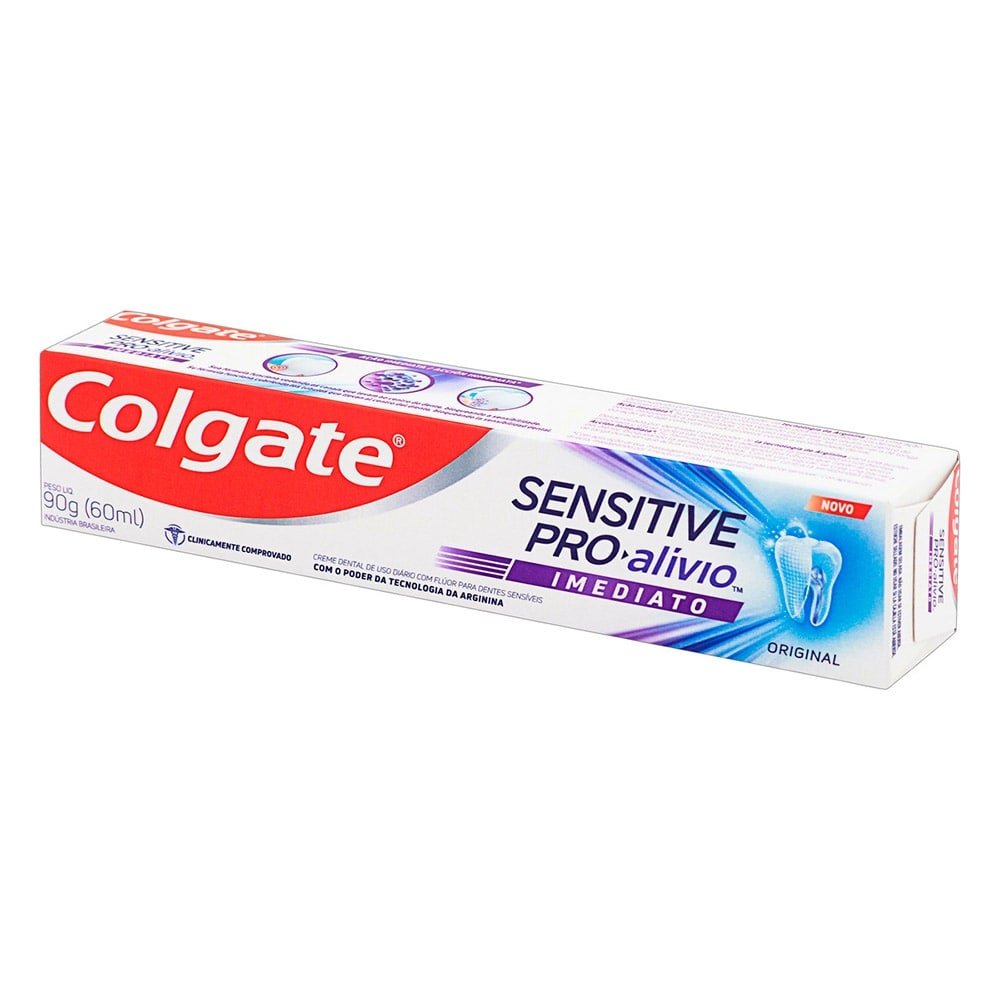 Creme Dental Colgate Sensitive Pro-Alívio Imediato Original 90g