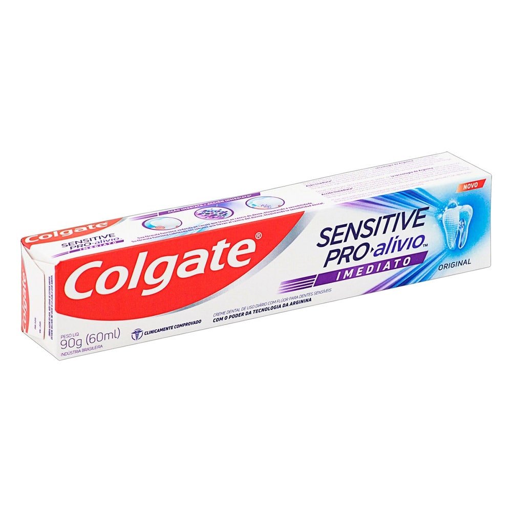 Creme Dental Colgate Sensitive Pro-Alívio Imediato Original 90g