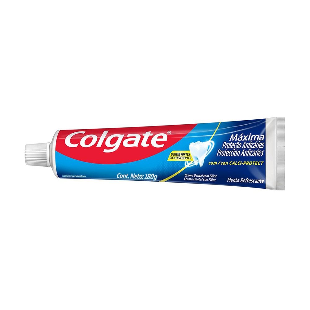 Creme Dental Colgate Máxima Proteção Anticáries 180g