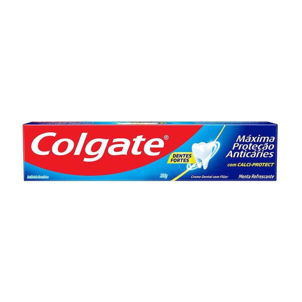 Creme Dental Colgate Máxima Proteção Anticáries 180g