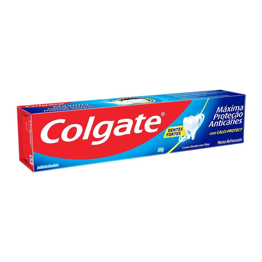 Creme Dental Colgate Máxima Proteção Anticáries 180g