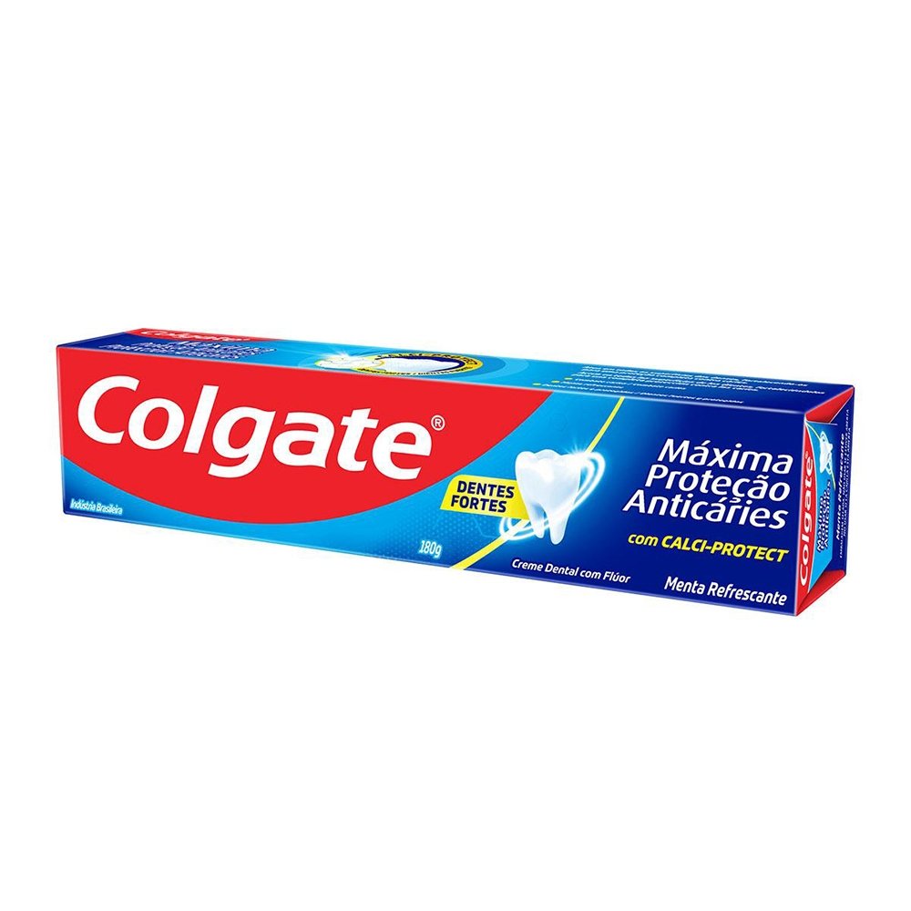 Creme Dental Colgate Máxima Proteção Anticáries 180g