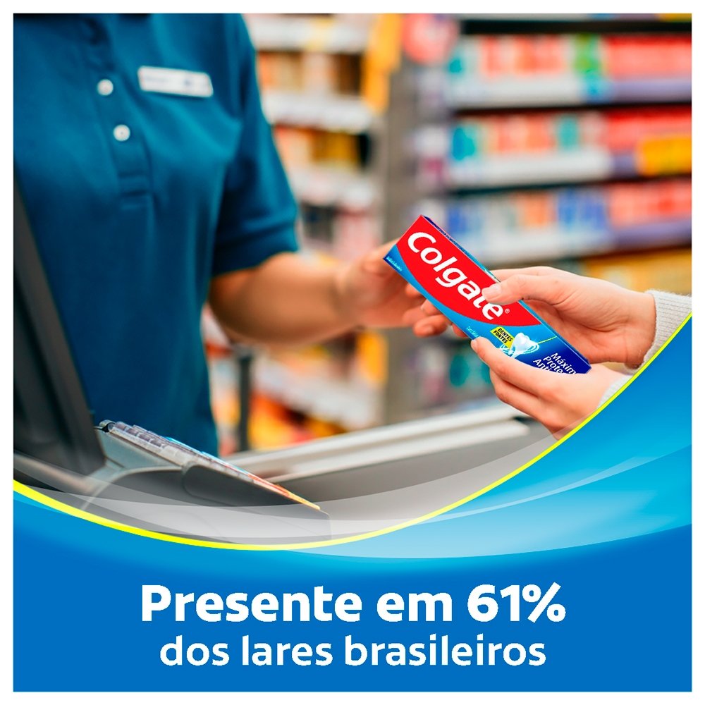 Creme Dental Colgate Máxima Proteção Anticáries 180g