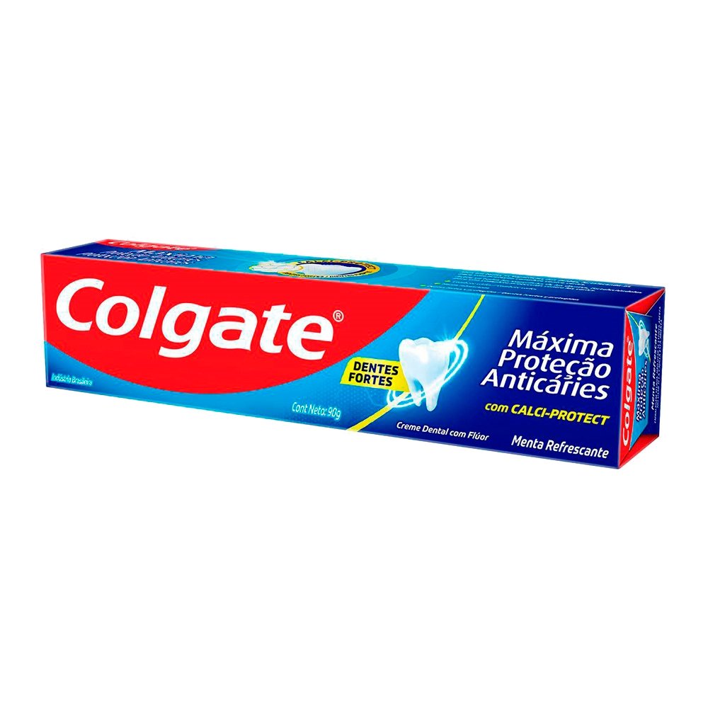 Creme Dental Colgate Máxima Proteção Anticáries 90g