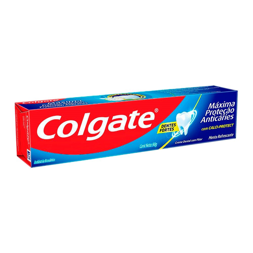 Creme Dental Colgate Máxima Proteção Anticáries 90g