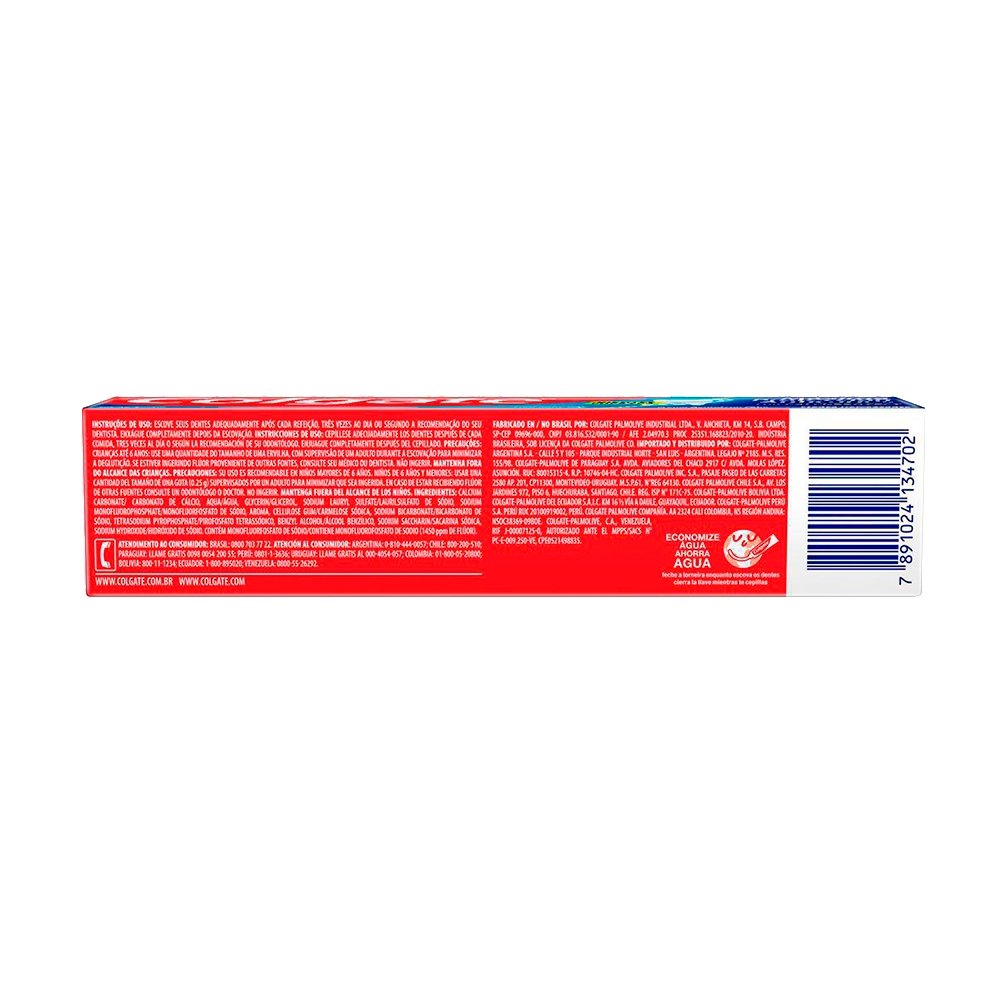 Creme Dental Colgate Máxima Proteção Anticáries 90g