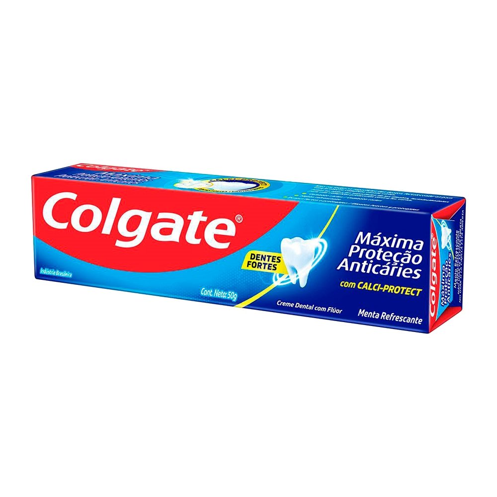 Creme Dental Colgate Máxima Proteção Anticáries 50g