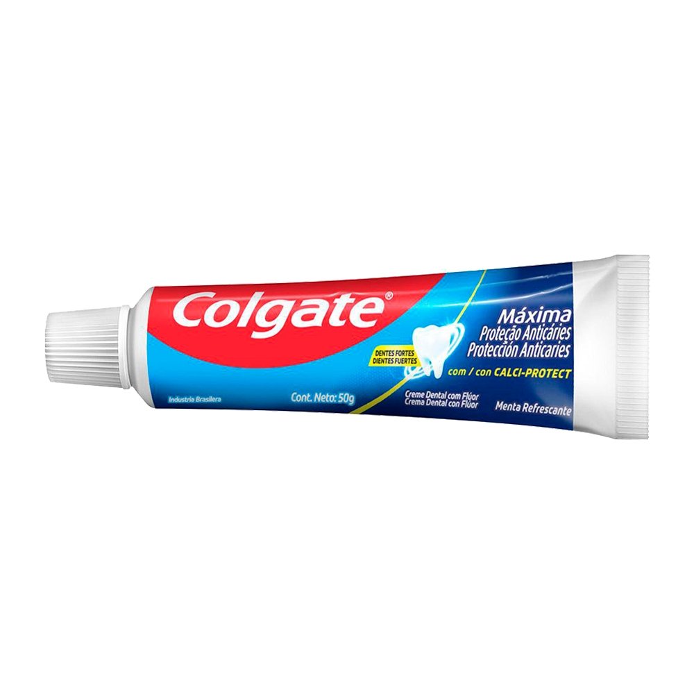 Creme Dental Colgate Máxima Proteção Anticáries 50g