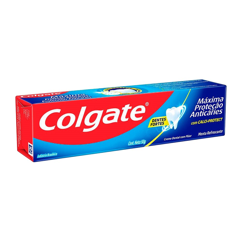 Creme Dental Colgate Máxima Proteção Anticáries 50g