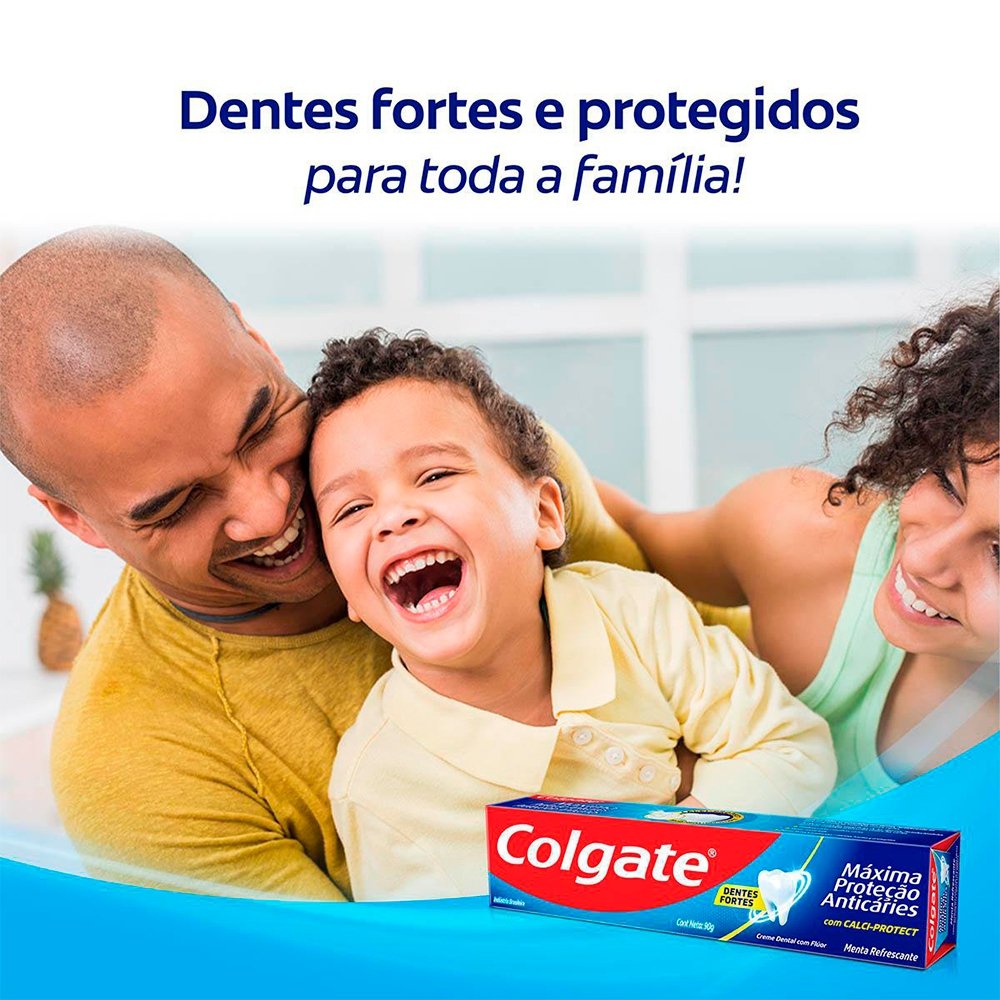 Creme Dental Colgate Máxima Proteção Anticáries 50g