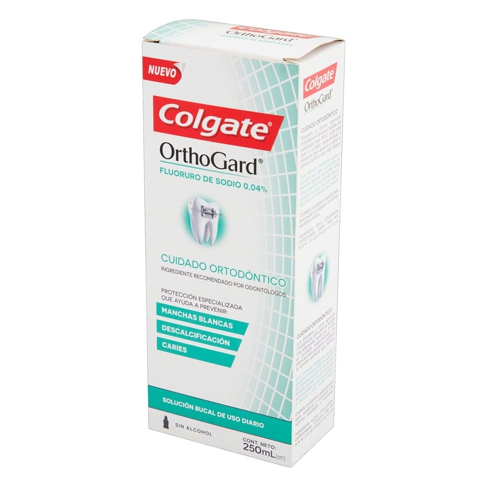 Enxaguante Bucal Colgate Orthogard Sem Alcool 250ml