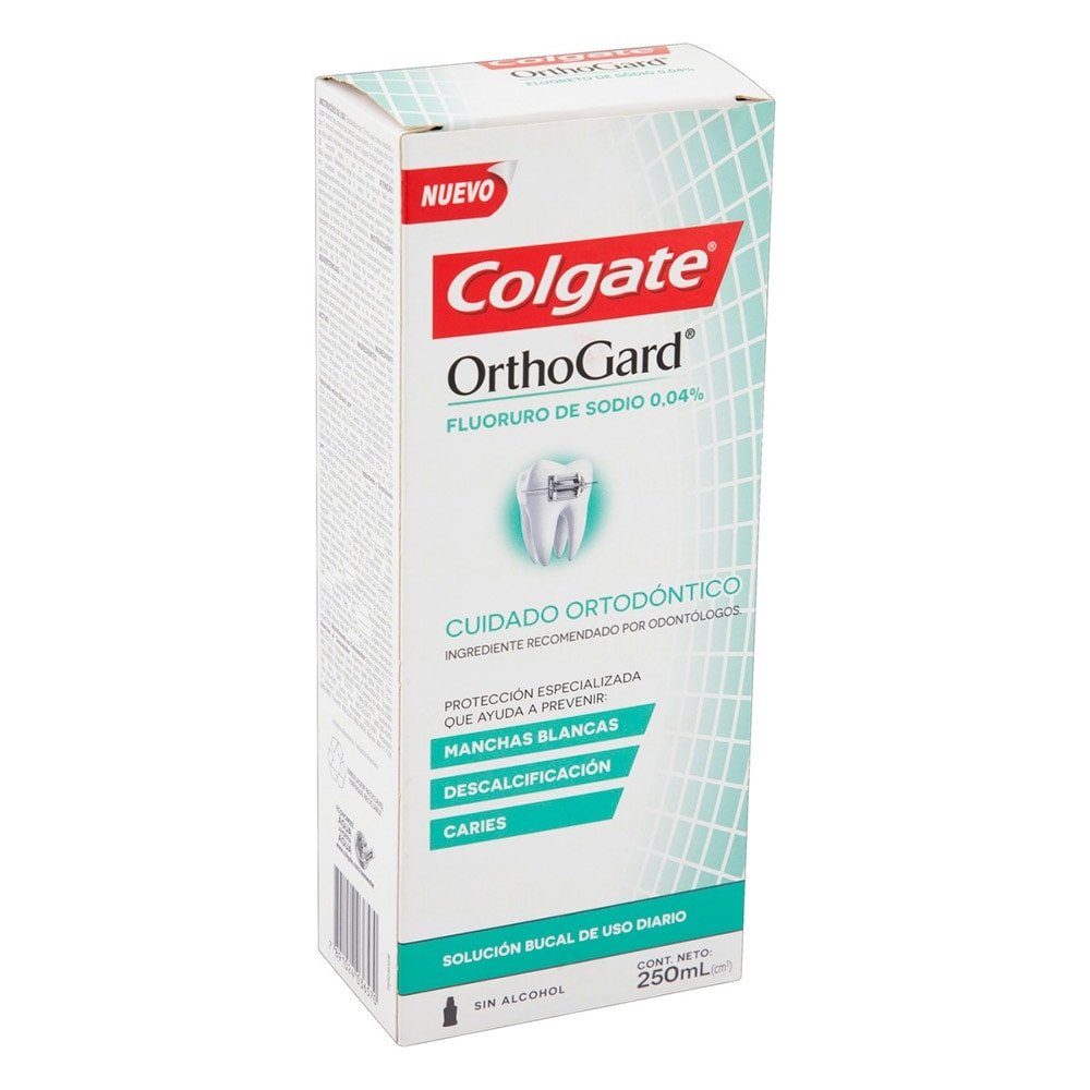 Enxaguante Bucal Colgate Orthogard Sem Alcool 250ml