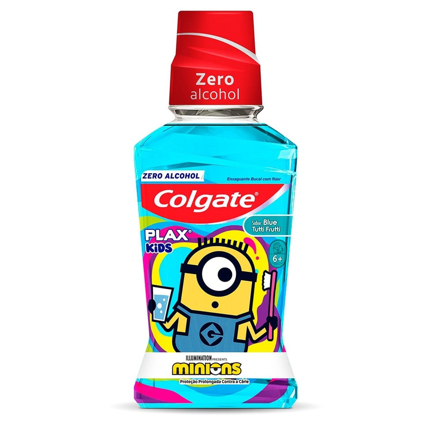 Enxaguante Bucal Colgate Plax Kids Minions 250ml