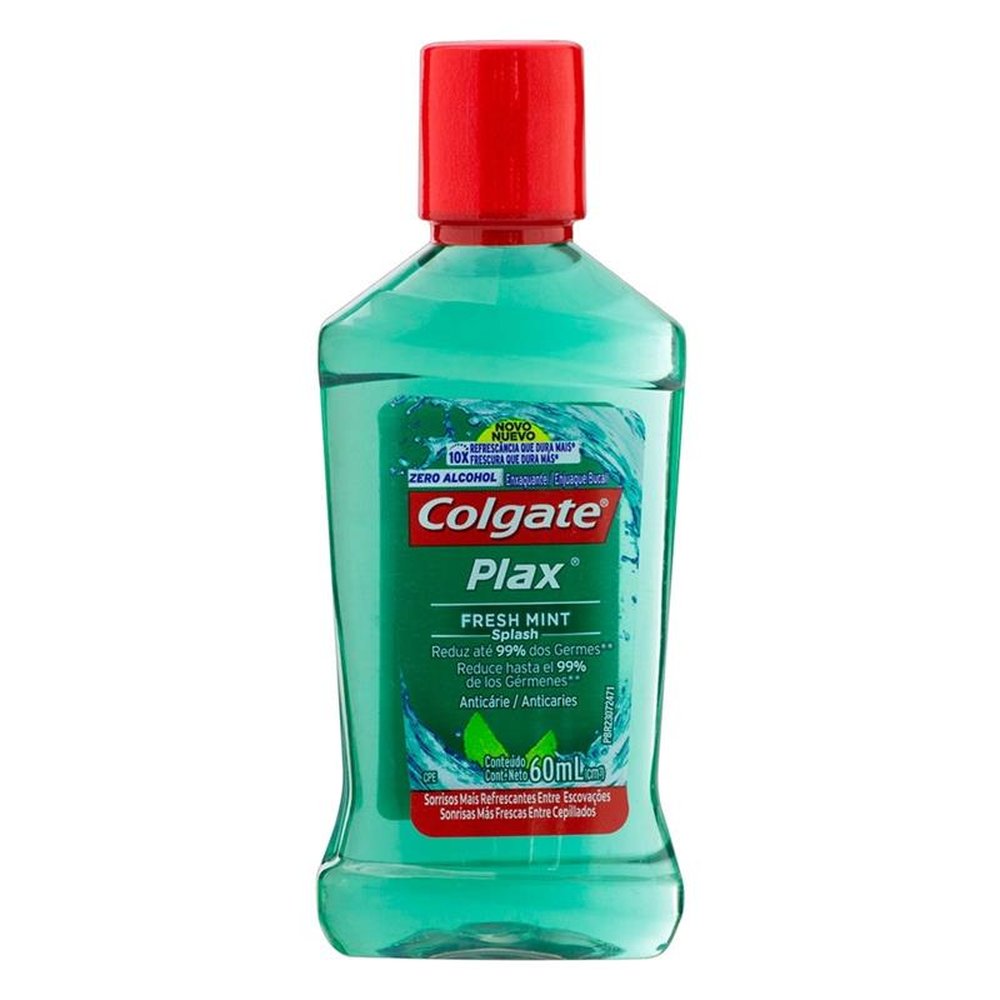 Enxaguatório Bucal Colgate Plax Fresh Mint 60ml